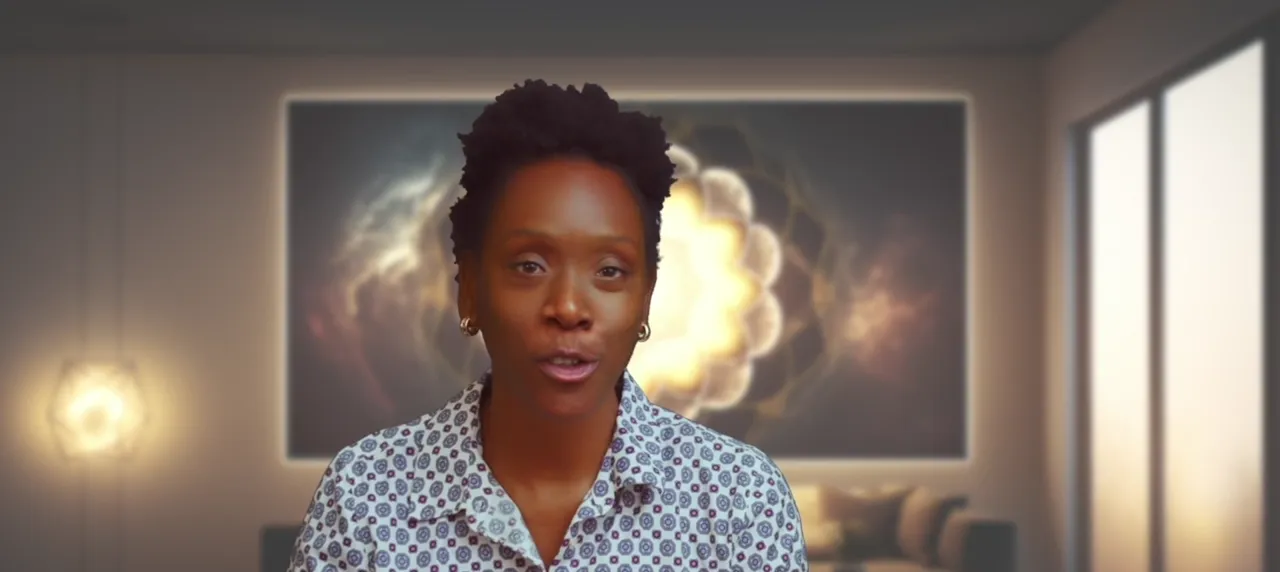 Yolessa in the “Intuition vs. Emotion” video